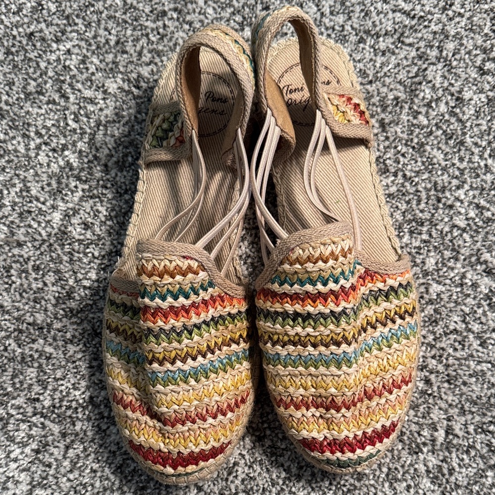 Toni Pons Origens Multicolor Woven Sandals